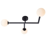 Matt black & matt opal glass