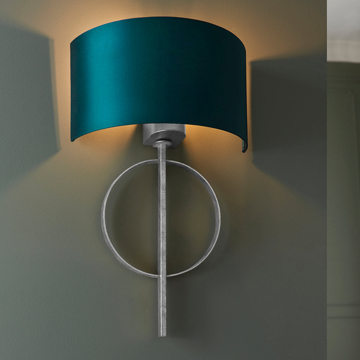 Teal & Silver