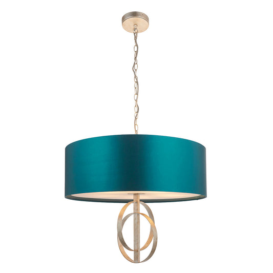 Teal & Silver
