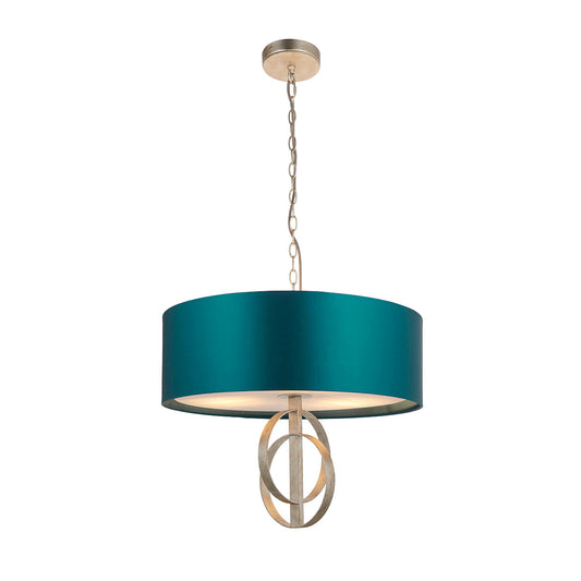 Teal & Silver