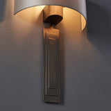Brushed bronze & mink satin fabric