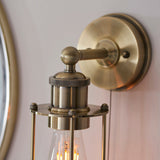 Antique brass plate