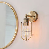 Antique brass plate