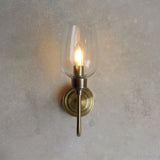 Antique brass plate