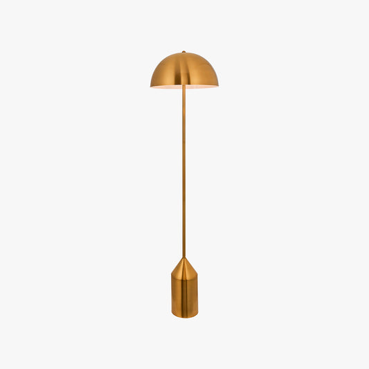 Elliot Contemporary Floor Lamp in Gold
