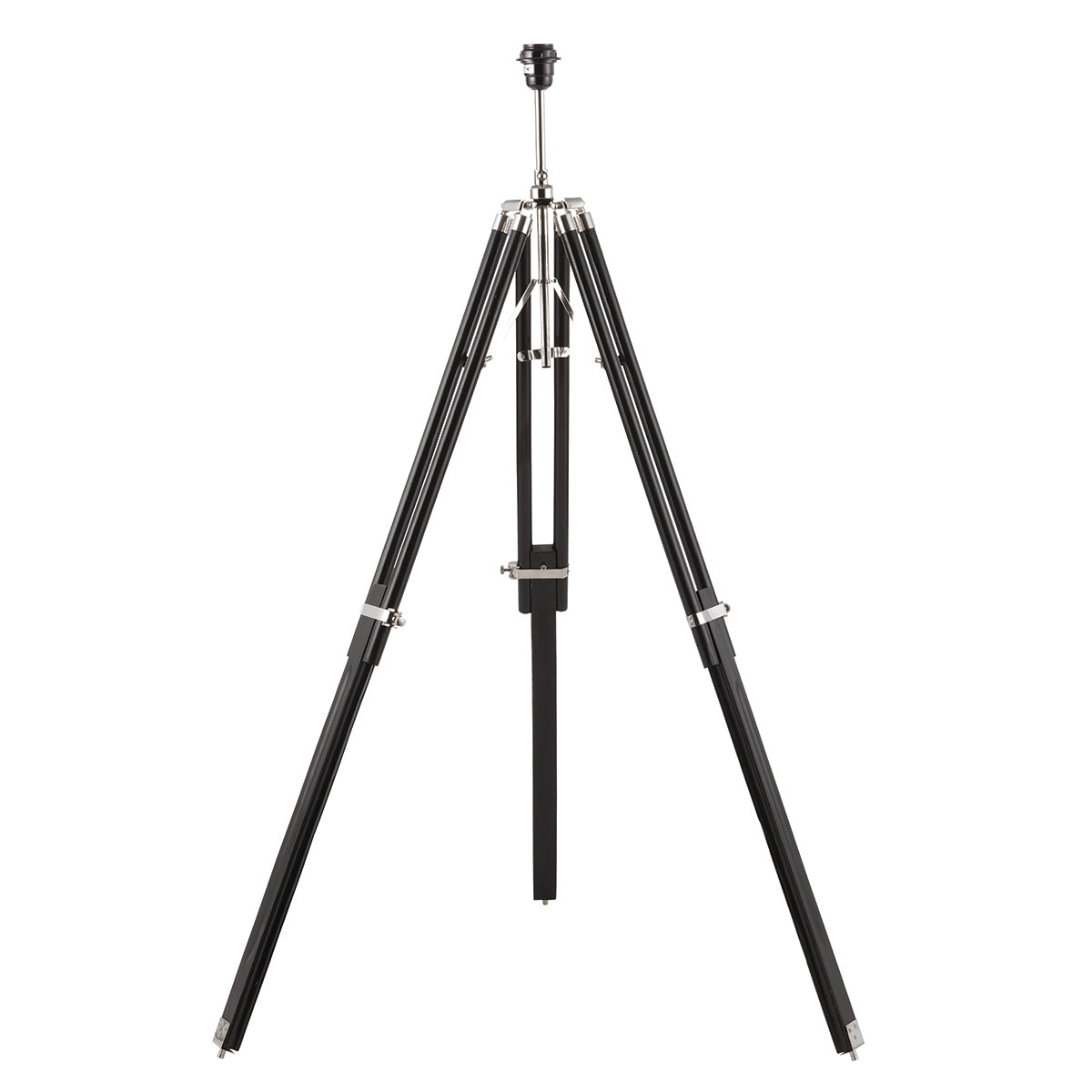 Darius Tripod Floor Lamp & Linen Shade
