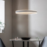 Tatum Modern Pendant in Silver