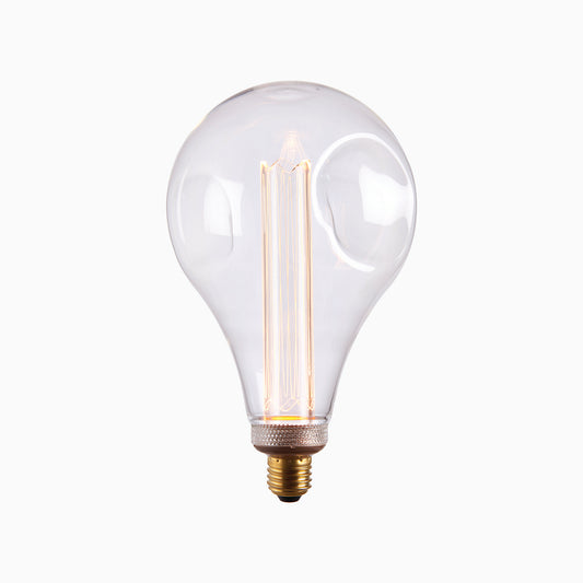 Monroe Large LED Dimpled Globe Shaped Bulb