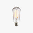 LED Ribbed Pear Shaped Bulb