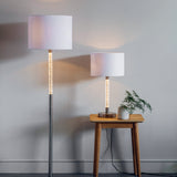 Fizz Floor Lamp in Chrome