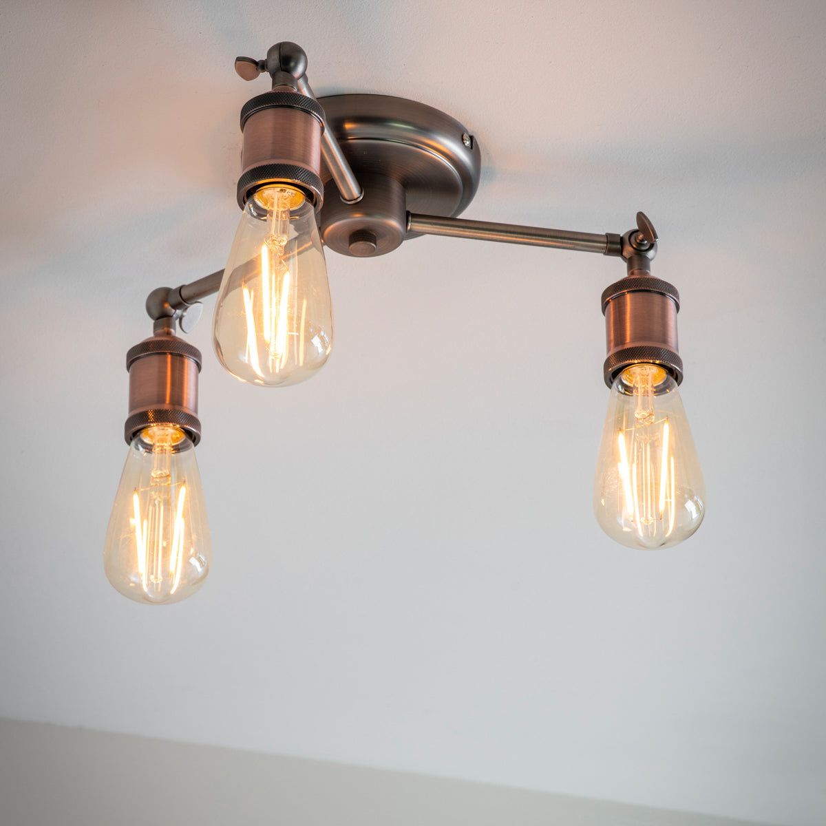 Pewter 3 Light