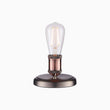 Russell Short Table Lamp in Pewter