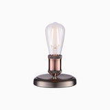 Russell Short Table Lamp in Pewter