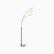 Elio Nickel 3 Arm Floor Lamp