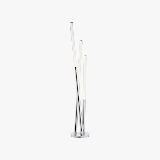 Nova Chrome Cylindrical Floor Lamp