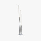 Nova Chrome Cylindrical Floor Lamp