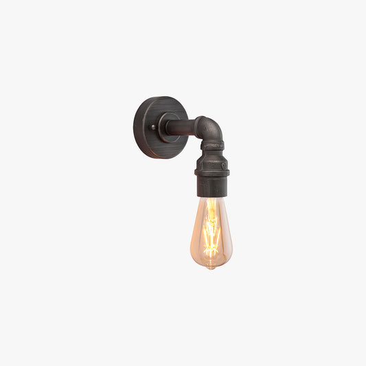 Emory Aged Pewter Wall Light