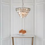 Nerida Multi-Layered Textured Pendant