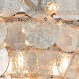 Nerida Multi-Layered Textured Pendant