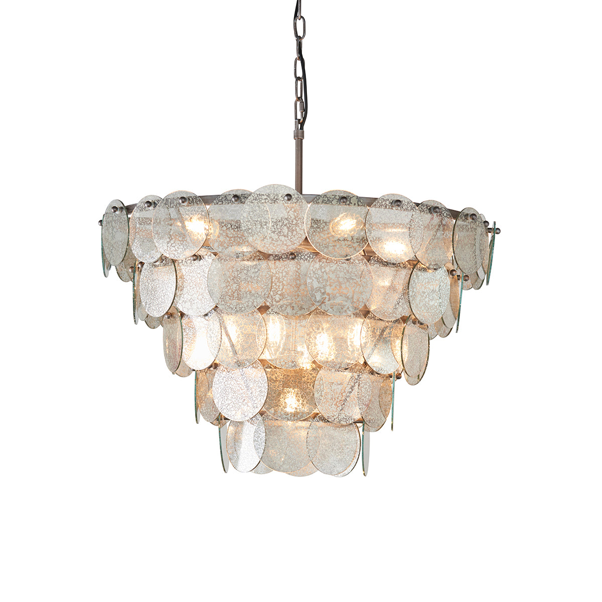 Nerida Multi-Layered Textured Pendant