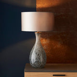 Hourglass Artisan Blown Glass Table Lamp Base