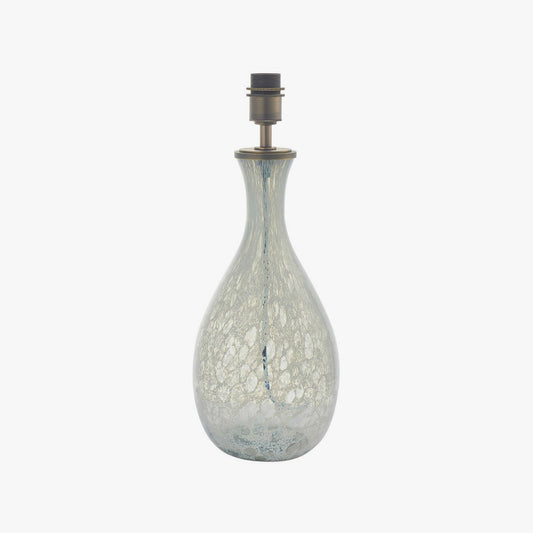 Hourglass Artisan Blown Glass Table Lamp Base