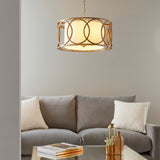 Joy Pendant in Gold and White