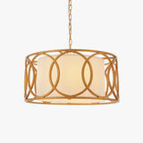 Joy Pendant in Gold and White