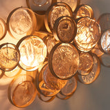 Hadassah Amber Medallion Wall Light