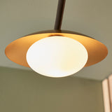 Tabernas Three-Light Ceiling Light in Gold