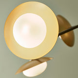 Tabernas Six-Light Ceiling Light in Gold