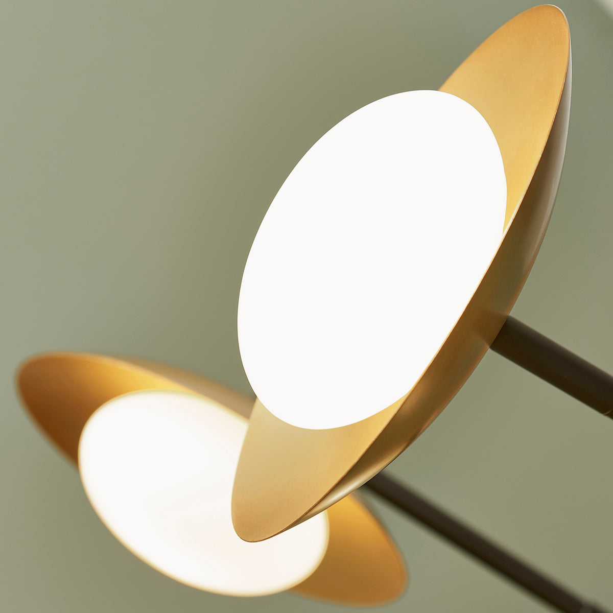 Tabernas Six-Light Ceiling Light in Gold