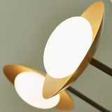 Tabernas Six-Light Ceiling Light in Gold