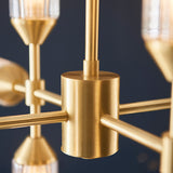 Juliette Large Ceiling Light in Brushed Brass