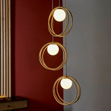 Upton Three-Light Pendant in Gold
