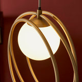 Upton Three-Light Pendant in Gold