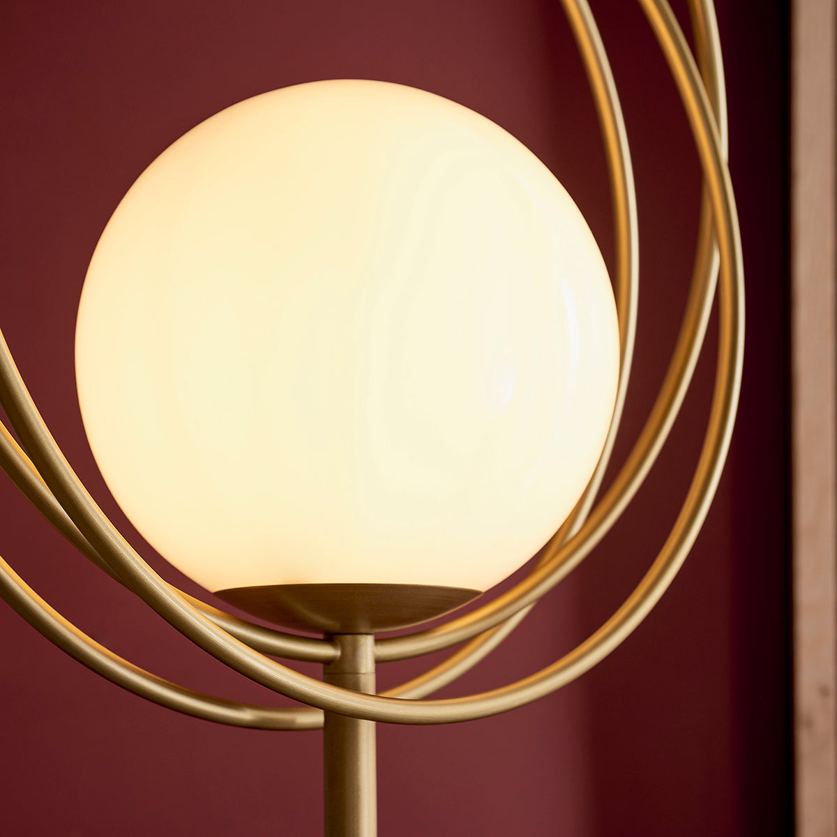 Upton Floor Lamp in Gold