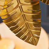 Hawthorn Small Palm Leaf Ceiling Pendant
