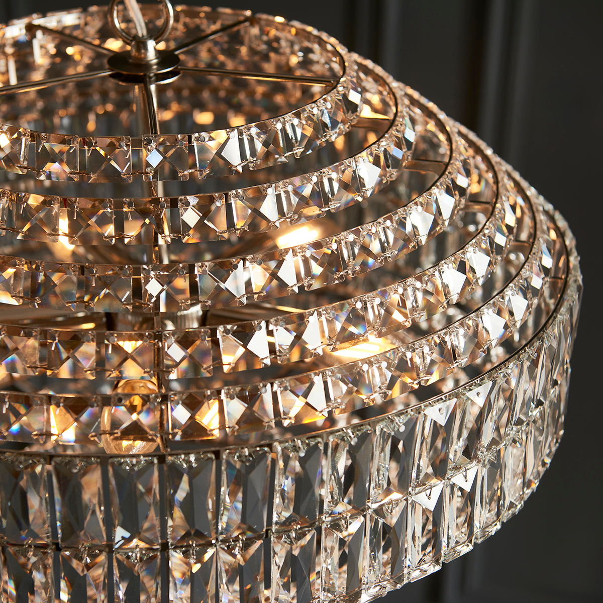 Esme Pendant in Bright Nickel