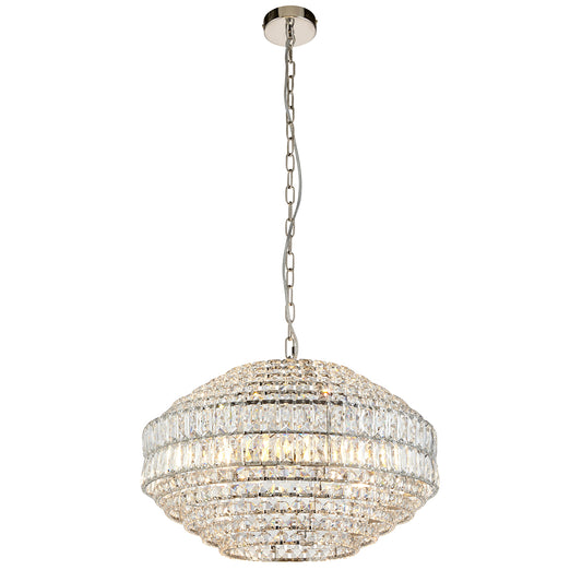 Esme Pendant in Bright Nickel