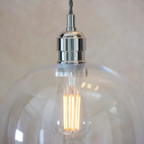 Bright nickel plate Large