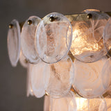 Jolie Multi-Layered Textured Pendant