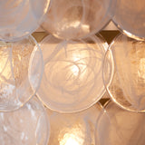 Jolie Multi-Layered Textured Pendant