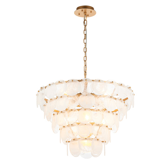 Jolie Multi-Layered Textured Pendant