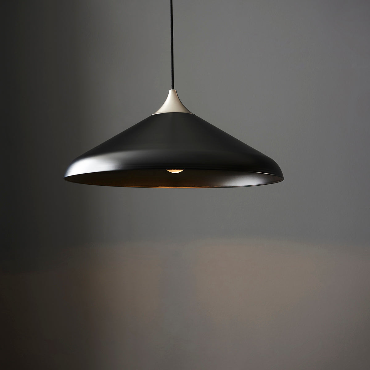 Matt black & matt nickel plate