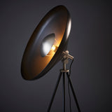 Matt black & matt nickel plate