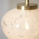 Bolota Confetti Glass Table Light in Satin Brass