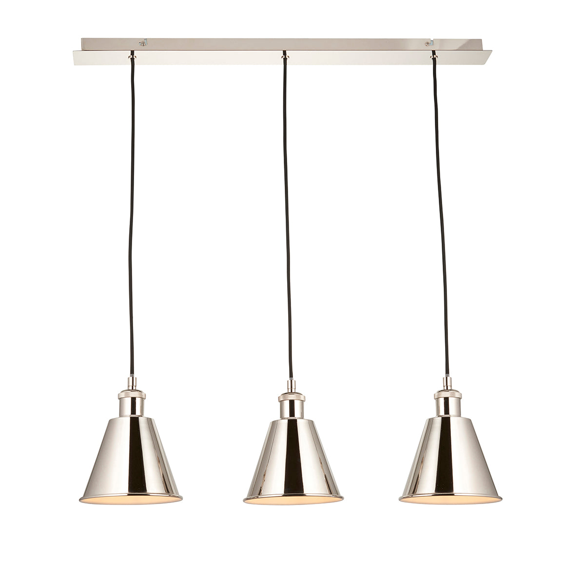 Felton Linear Pendant in Bright Nickel