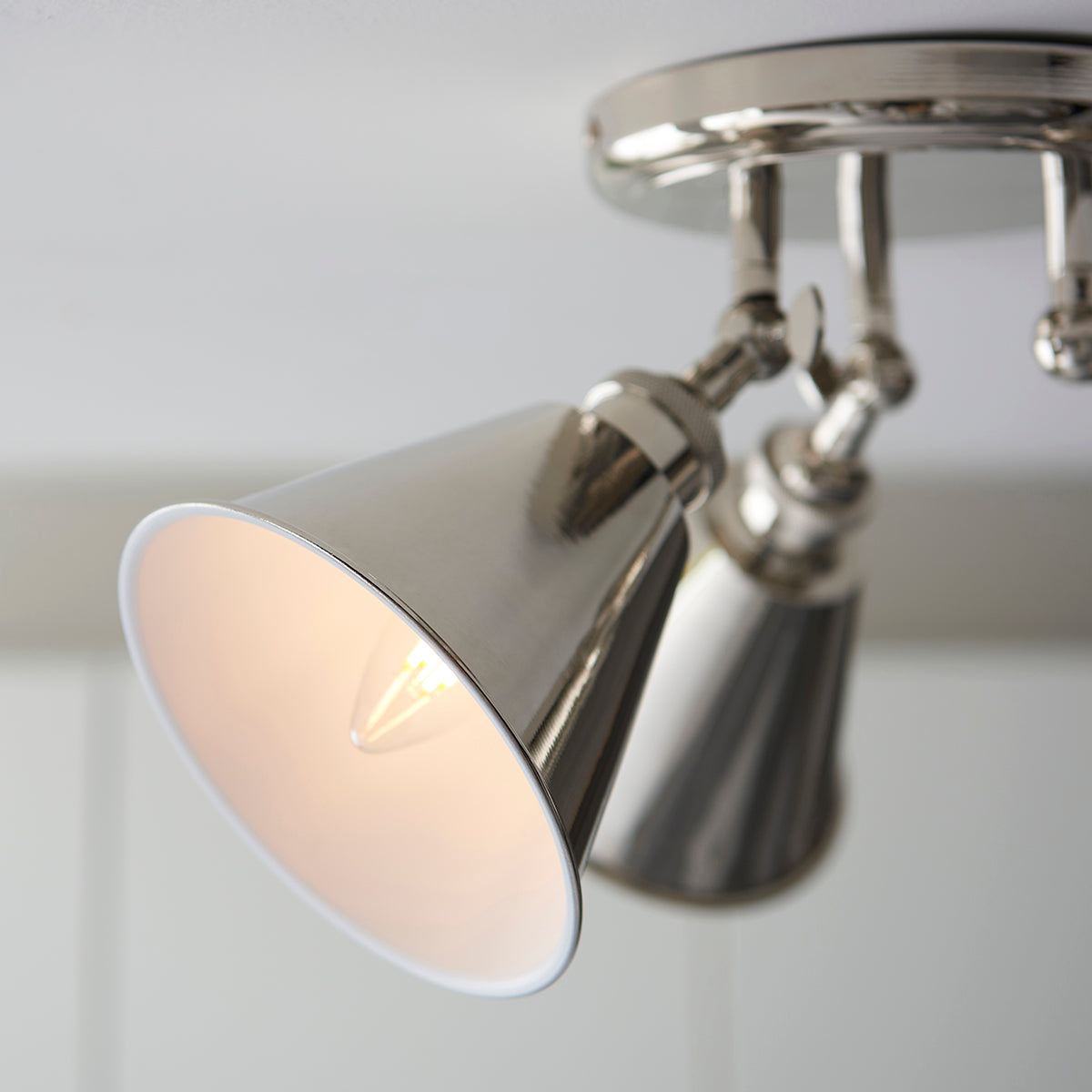 Felton Spot Light in Bright Nickel