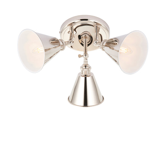 Felton Spot Light in Bright Nickel